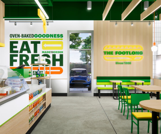 subway voor- en achterkant