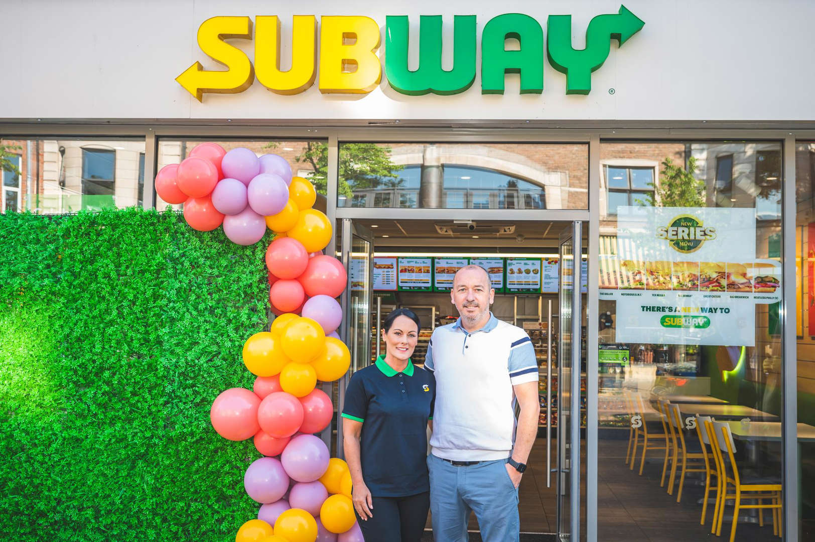 Subway celebrates 25 years in Northern Ireland with first restaurant opened on Botanic Avenue in Belfast